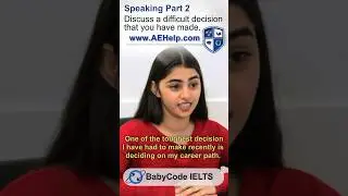 IELTS Speaking Part 2 | Band 9 Candidate | Academic English Help