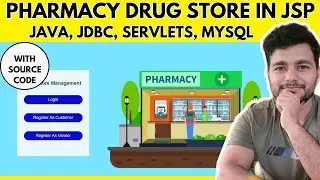 Online Medicine Store project in JSP + Servlet (Eclipse,Tomcat , Java MySQL) Complete Project