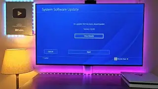 PS4 New System Software (Version 12.00)
