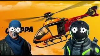 Всю игру на вертолете *ЧЕЛЛЕНДЖ* взяли ТОП-1 в фортнайт
