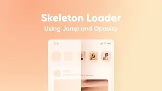 Skeleton Loading from Ant -  Design. 