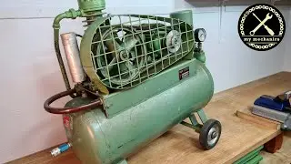 1959 Broken Air Compressor - Repair and Maintanence