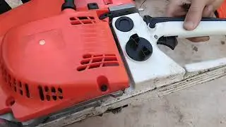 Не заводиться бензопила из светофора! Ремонт цыганки из светофора