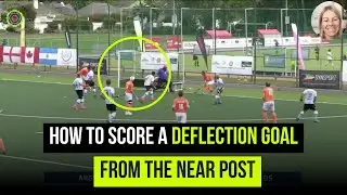 How To Score A Deflection Goal From The Near Post in Field Hockey | Hockey Performance Academy