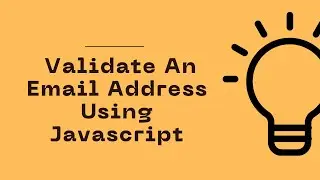 JavaScript Program to Validate An Email Address | JavaScript Programming Question | Celotek