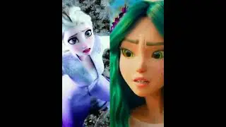 Death vs elsa and mavka #animation #edit #amv #cartoon #shorts