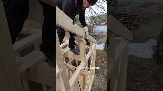 Assembling Gables and Installing Roof Overhangs - Building a Tiny house