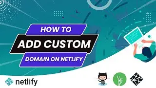 How To Add Custom Domain on Netlify || Netlify Tutoial || part-5