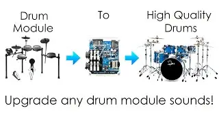 SmartWAV 2 + MIDI Adapter - How to upgrade any drum module!