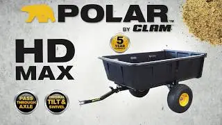 Polar Sport HD Max Single Axle Trailer  1800-Lb. Capacity Model# 10535