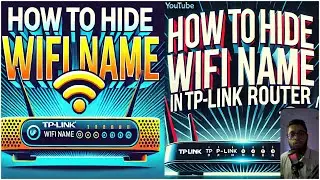 How to hide wifi name in tp link router | the cracker