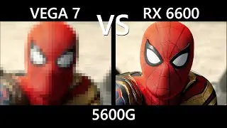 VEGA 7 vs RX6600 | PC Benchmarks 15 Modern Games Comparison in 2023 | AMD Ryzen 5 5600G | Barcharts