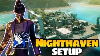 BEST AZAMI SITE SETUP SPOTS ON NIGHTHAVEN! Rainbow Six Siege Operator Guide