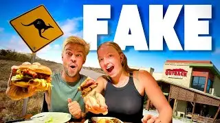 Aussies Eat at a Fake Australian Restaurant  (Honest Review)