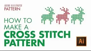 How to Create a Vector Cross Stitch Effect in Adobe Illustrator