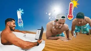 قضينا 24 ساعه في الصحراء 🌞🏝| هيكل توينز و نانوش🐪