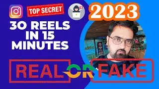 How To Create 50 Instagram Reels in 15 Mins with Chat GPT & Canva | Secret Hack Working In 2023