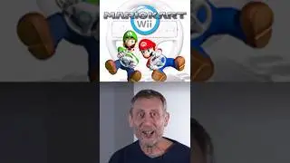Michael Rosen reacts to Mario Kart Games #shorts