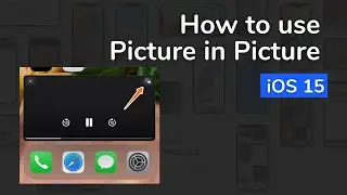How to do Picture in Picture on iPhone #iOS15