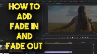 How To FADE A Video In and Out In Premiere Pro (2023) (Cross Dissolve Transition)