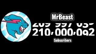 MrBeast Hitting 210 Million Subscribers!