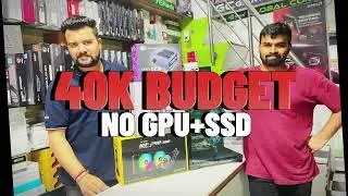 40K Budget PC without GPU - Ryzen 5 7600