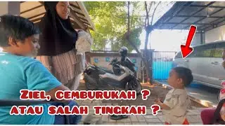 Salah tingkahnya Ziel ketika lihat bundanya menggendong debay Zee ❤️
