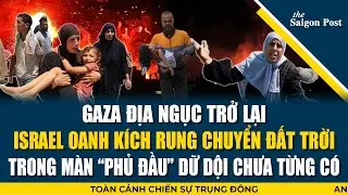 Israel oanh kích rung chuyển đất trời, phủ đầu đợt tấn công “trong trứng nước” của Hamas