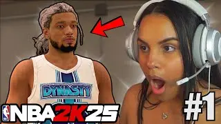 NBA 2K25 MyCareer #1 | CREATION & DOMINATING IN HIGH SCHOOL!
