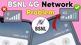 BSNL Me Internet Nahi Chal Raha Hai | Bsnl me 4G Internet kaise chalaye | BSNL E  Network Problem