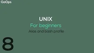 Unix basics | alias and bash profile