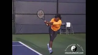 Sports Champions Using Tai Chi Upper Body Turning Move