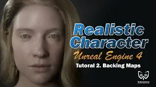 Generating and Baking Maps | Realistic Character Creation UE4 1-9