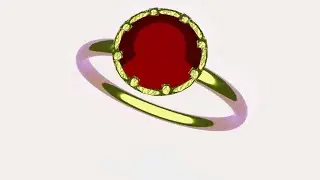 gold ring 3d model made in blender 3.2 #shorts #shortvideo #blender #gold #dimond #short #3d #reels