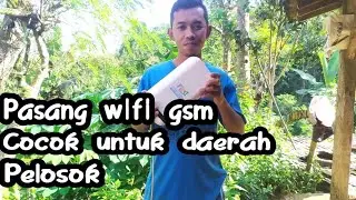 tes  modem pl100 modif outdoor pakai antena bekas modem bl400