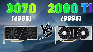 RTX 3070 vs RTX 2080 TI | RTX 2080 TI vs RTX 3070 | 1080P, 1440P & 4K Benchmarks