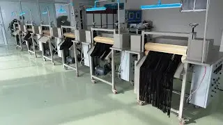 Super yaki braid machine debugging to packaging process