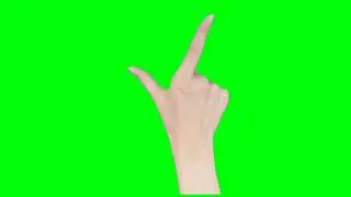 Finger touch (all in one) green screen | no copyright video.