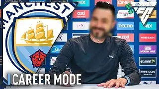 A NEW MANAGER! 🎬 A NEW ERA! Welcome! 🇮🇹| Man City Career Mode | FC24 (PS5) | S4