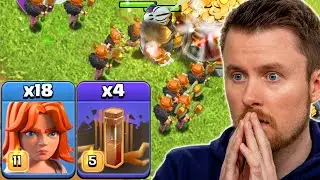 Sind MASS WALKÜREN BESSER als WURZELREITER ?! (Clash of Clans)