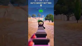NEW AUTO SHOOT SETTING IN FORTNITE 💀 #thrxve #fortnite #glitch