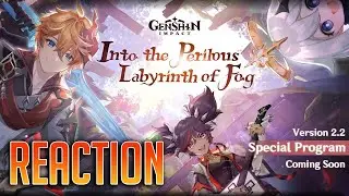 Version 2.2 Special Program｜Genshin Impact Reaction ( 300 Free Primogems!!!  )