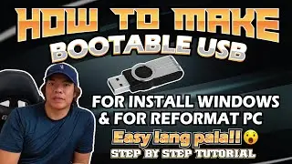 How to make Bootable USB for Windows Installer and for Reformat so Easy Step by Step