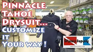 2022 Pinnacle Tahoe 4mm Neoprene Drysuit** Customize It !