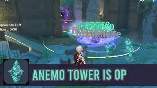 Theater Mechanicus Stage 9 Dream Pavilion Anemo Tower Perfect Clear | Genshin Impact