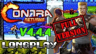 CONTRA RETURNS FULL GAME V4.4.4 (PC,FANGAME) LONGPLAY