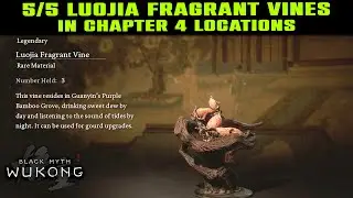 All 5 Luojia Fragrant Vines Locations CHAPTER 4 + Secret - Gourd Upgrade  Item | Black Myth Wukong