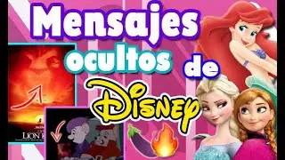 MENSAJES OCULTOS EN LAS PELÍCULAS DE DISNEY 😈😱  La #3 arruinará tu infancia 😨 - Randómetro