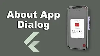 Flutter About App Dialog Easy With repo