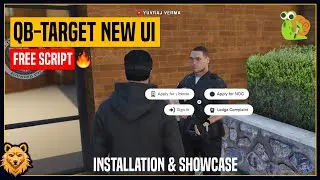 QBCore Target UI | Installation & Showcase | FiveM Target UI | OX-Target/qTarget/QB-Target UI